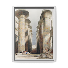 Great Hall at Karnak temple in Thebes illustration by David Roberts (1796–1864) - NOMADEN ART GALLERY