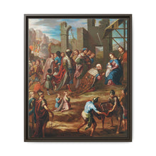 The Adoration of the Kings with Viceroy Pedro de Castro y Figueroa, Duke of La Conquista (La adoracion de los reyes con el virrey Pedro de Castro y Figueroa, duque de la Conquista) by Nicolas Enriquez. - NOMADEN ART GALLERY