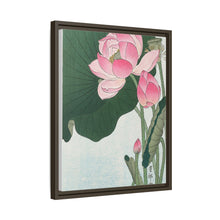 Blooming lotus flowers (1920 - 1930) by Ohara Koson