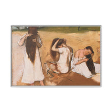 Women Combing Their Hair (ca. 1875) by Edgar Degas - NOMADEN ART GALLERY