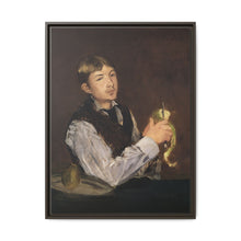 Young Boy Peeling a Pear by Edouard Manet - NOMADEN ART GALLERY