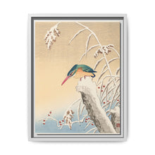 Kingfisher in the snow (1925 - 1936) by Ohara Koson