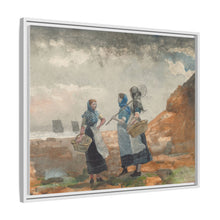Three Fisher Girls, Tynemouth (1881) by Winslow Homer