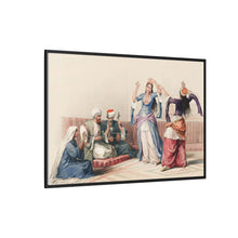 Dancing girls at Cairo illustration by David Roberts (1796–1864)