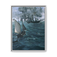 The Battle of the Kearsarge and the Alabama by Édouard Manet - NOMADEN ART GALLERY