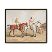 Illustration of jockies from The Costume of Yorkshire (1814) by George Walker - NOMADEN ART GALLERY
