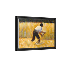 The Mower (ca. 1881–1882) by Georges Seurat