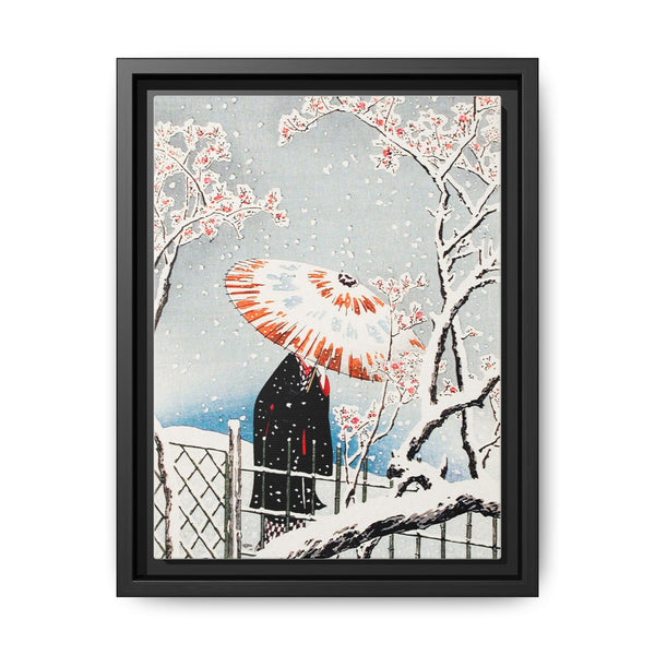 Plum Tree in Snow print in high resolution by Hiroaki Takahashi (1871–1945) - NOMADEN ART GALLERY