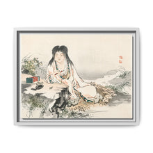 Calligraphy artist by Kōno Bairei (1844-1895) - NOMADEN ART GALLERY