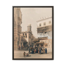 Bazaar of the coppersmiths Cairo illustration by David Roberts (1796–1864) - NOMADEN ART GALLERY