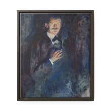 Edvard Munch's Self-Portrait with Cigarette (1895) - NOMADEN ART GALLERY