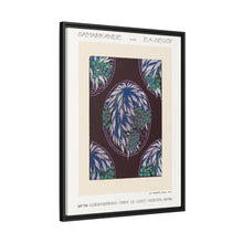 Patrón de árboles frutales Estampado pochoir Art Nouveau en estilo oriental. Original de nuestra propia edición de 1914 de Samarkande.