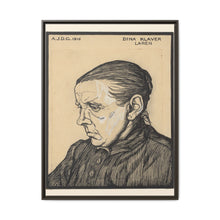 Portret van Dina Klaver (1916) by Julie de Graag - NOMADEN ART GALLERY