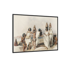 Nubian women at Kortie on the Nile illustration by David Roberts (1796–1864)