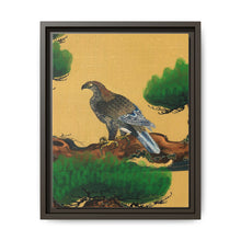 Pine and Eagle, a traditional portrait of a charismatic Japanese eagle by Kano Tanyu (1602-1674) - NOMADEN ART GALLERY
