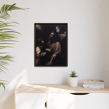 The ecstasy of Saint Francis of Assisi; two angels next to him. Mezzotint by W. Say after L. Carracci