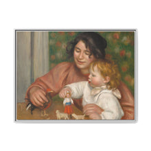 Pierre-Auguste Renoir's Child with Toys , Gabrielle and the Artist's Son, Jean (1895-1896) - NOMADEN ART GALLERY