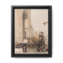 Grand entrance to the Mosque of the Sultan Hassan illustration by David Roberts (1796–1864) - NOMADEN ART GALLERY