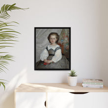 Esta pintura puede ser el primer lienzo firmado de Renoir.