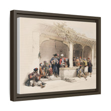 The coffee shop illustration by David Roberts (1796–1864)