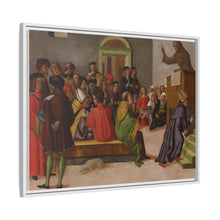 A Franciscan Monk Preaching (ca. 1515-1525 (Renaissance) by School of the Romagna