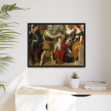 Henri IV Conferring the Regency upon Marie de' Medici (after Rubens) by Eugène Delacroix