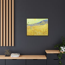 Van Gogh's Wheatfield with a reaper (1889) - NOMADEN ART GALLERY