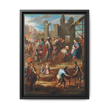 The Adoration of the Kings with Viceroy Pedro de Castro y Figueroa, Duke of La Conquista (La adoracion de los reyes con el virrey Pedro de Castro y Figueroa, duque de la Conquista) by Nicolas Enriquez. - NOMADEN ART GALLERY