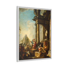 Alexander the Great at the Tomb of Achilles (ca. 1718-1719 (Baroque) by Giovanni Paolo Panini