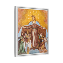 Fresco of Virgin-of-Mercy on the northern wall of the subsidiary church Saint Anna in Saager