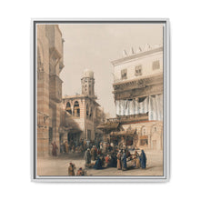 Bazaar of the coppersmiths Cairo illustration by David Roberts (1796–1864) - NOMADEN ART GALLERY