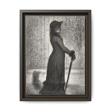 Georges Seurat's Woman Strolling (1884) - NOMADEN ART GALLERY