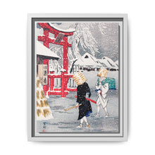 Okabe in Snow (ca.1925–1926) print in high resolution by Hiroaki Takahashi - NOMADEN ART GALLERY
