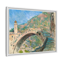 Claude Monet's Bridge at Dolceacqua (1884) - NOMADEN ART GALLERY