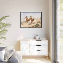 Apache Indians on Horseback by Herman Wendelborg Hansen