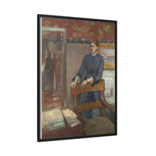 Hélène Rouart in her Father's Study (1886) by Edgar Degas