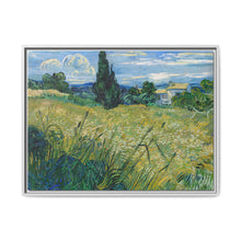 Vincent van Gogh's Green Wheat Field with Cypress (1889) - NOMADEN ART GALLERY