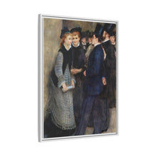 Leaving the Conservatory (La Sortie du conservatoire) (1876–1877)b by Pierre-Auguste Renoir