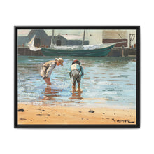 Boys Wading (1873) by Winslow Homer - NOMADEN ART GALLERY