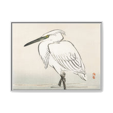 Snowy egret by Kōno Bairei (1844-1895) - NOMADEN ART GALLERY