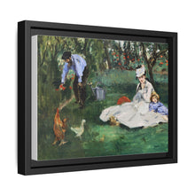 La familia Monet en su jardín de Argenteuil (1874) de Édouard Manet 