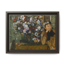 Edgar Degas's A Woman Seated beside a Vase of Flowers (Madame Paul Valpinçon?) - NOMADEN ART GALLERY