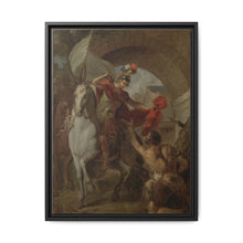 Saint Martin Sharing his Coat with a Beggar by Louis Galloche - NOMADEN ART GALLERY