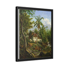 Landschap in Nederlands-Indie (1858 - 1900) by Maurits E H R van den Kerkhoff.