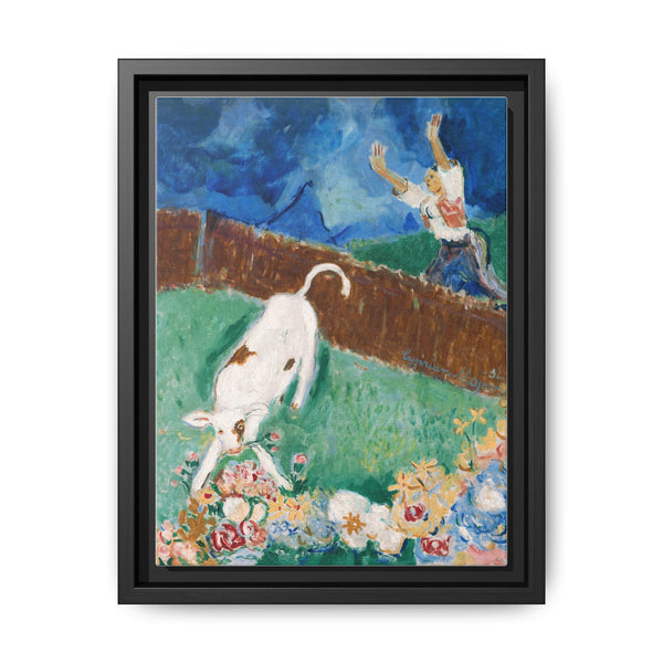 Calf (1932) vintage animal illustration by Cyprián Majerník. - NOMADEN ART GALLERY