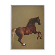 Whistlejacket is an oil-on-canvas painting from about 1762 showing the Marquess of Rockingham's racehorse, rearing up against a blank background. - NOMADEN ART GALLERY