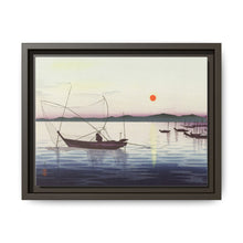 Boats and setting sun (1900 - 1936) by Ohara Koson - NOMADEN ART GALLERY