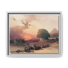 Approach of the simoom Desert of Gizeh illustration by David Roberts (1796–1864) - NOMADEN ART GALLERY