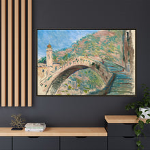 Claude Monet's Bridge at Dolceacqua (1884) - NOMADEN ART GALLERY