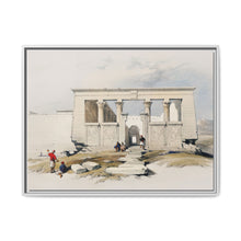 Temple at Wady Dabod (Wadi Dabud) Nubia illustration by David Roberts (1796–1864) - NOMADEN ART GALLERY